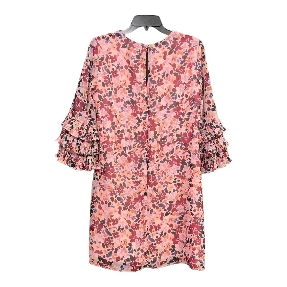Vince Camuto Tiered-Sleeve Floral Dress size 6